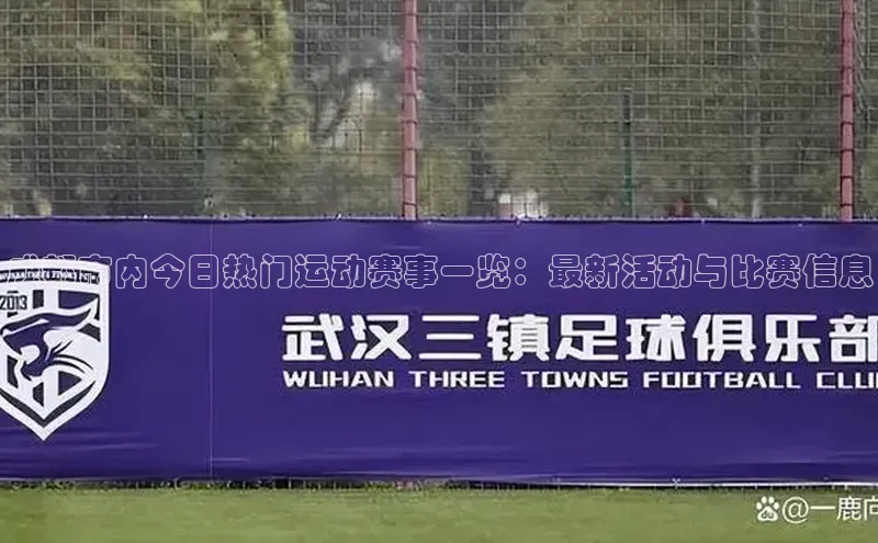 成都市内今日热门运动赛事一览：最新活动与比赛信息